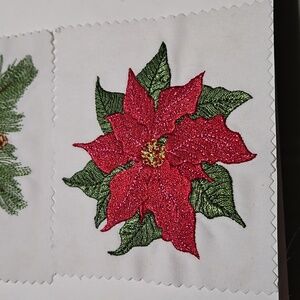 Handmade machine embroidery patch